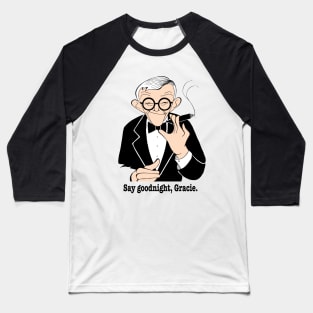 George Burns classic comedian Baseball T-Shirt